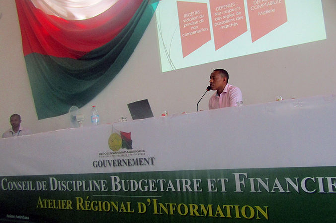 La Région Atsimo Andrefana au centre de la Bonne Gouvernance Financière