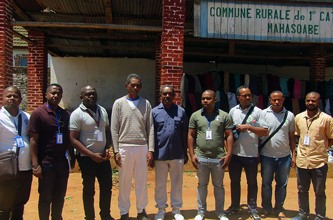 Tonga nihaino ny tompon&rsquo;andraikitra teny ifotony ny ekipan&rsquo;ny CDBF